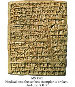 BABYLONIAN MEDICAL TEXT | MS 4575