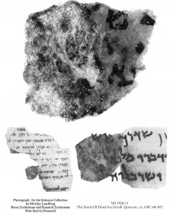 Daniel B Ded Sea Scroll | MS 1926/4