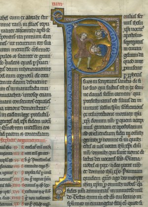 Geraardsbergen Bible: Romans | MS 006 (1)