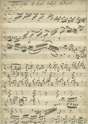 J S Bach Toccata in D | MS 5571 (1)