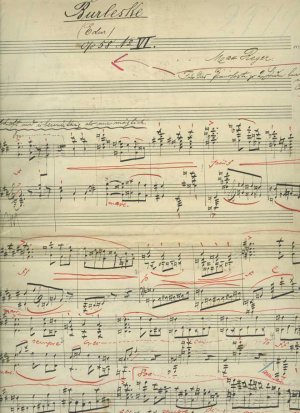 Reger: Burleske Opus 58/6  | MS 5547