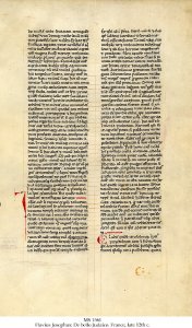 Flavius Josephus De bello Judaico | MS 1561
