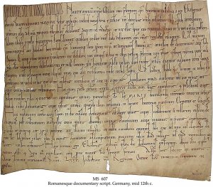 Abbey of St Mary, Trier, Land Grant | MS 607