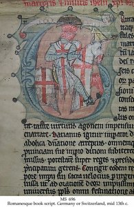 Large Format Passionale: Agapius & St George | MS 696