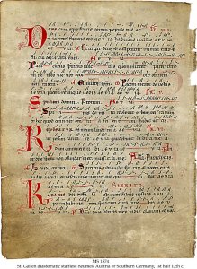 Missal: Dastematic Neumes | MS 1574