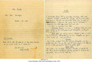 Oskar Braaten: Den Store Barnedapen | MS 2117/3