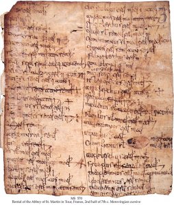 Rare Leaf from Tour Scriptorium | MS 570