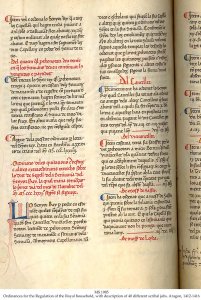 Scribal Jobs in the Royal Household | MS 1985