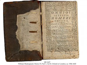 Shakespeare Henry IV | MS 1627 (1)