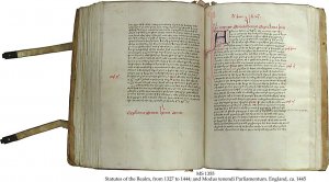 Signed Statutes & Modus tendendi Parliamentum | MS 1355 (1)
