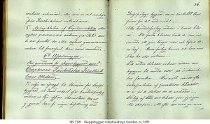 SKEPPSBYGGERI (SHIPBUILDING) | MS 2309